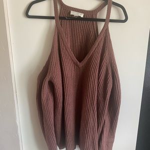 Forever 21 open shoulder sweater